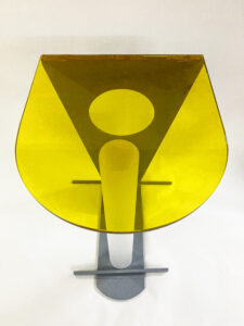 Yellow End Table