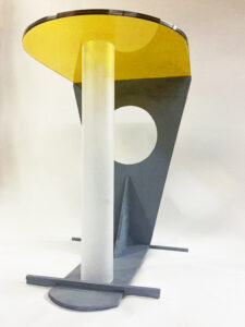 Yellow End Table